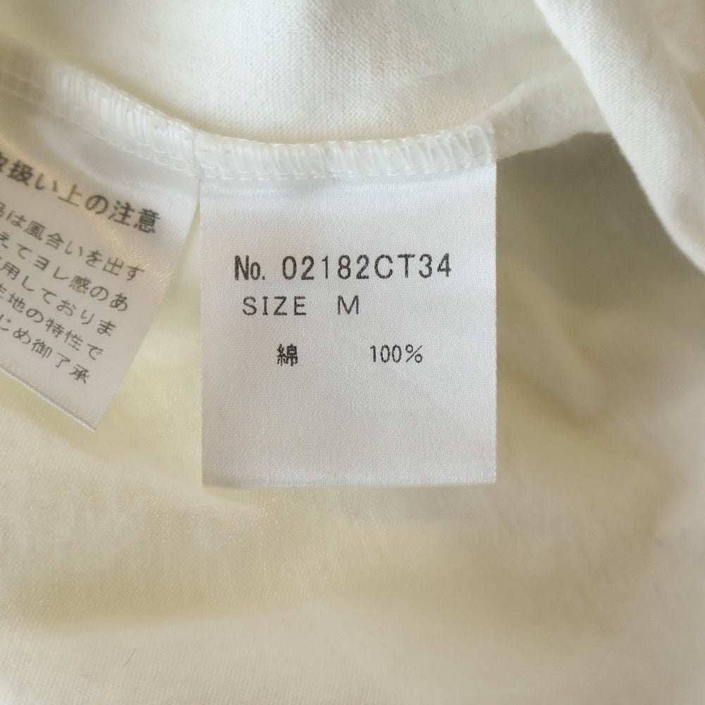 HYSTERIC GLAMOUR(ヒステリックグラマー) フロントロゴ リッププリント 半袖Tシャツ カットソー ホワイト 02182CT34