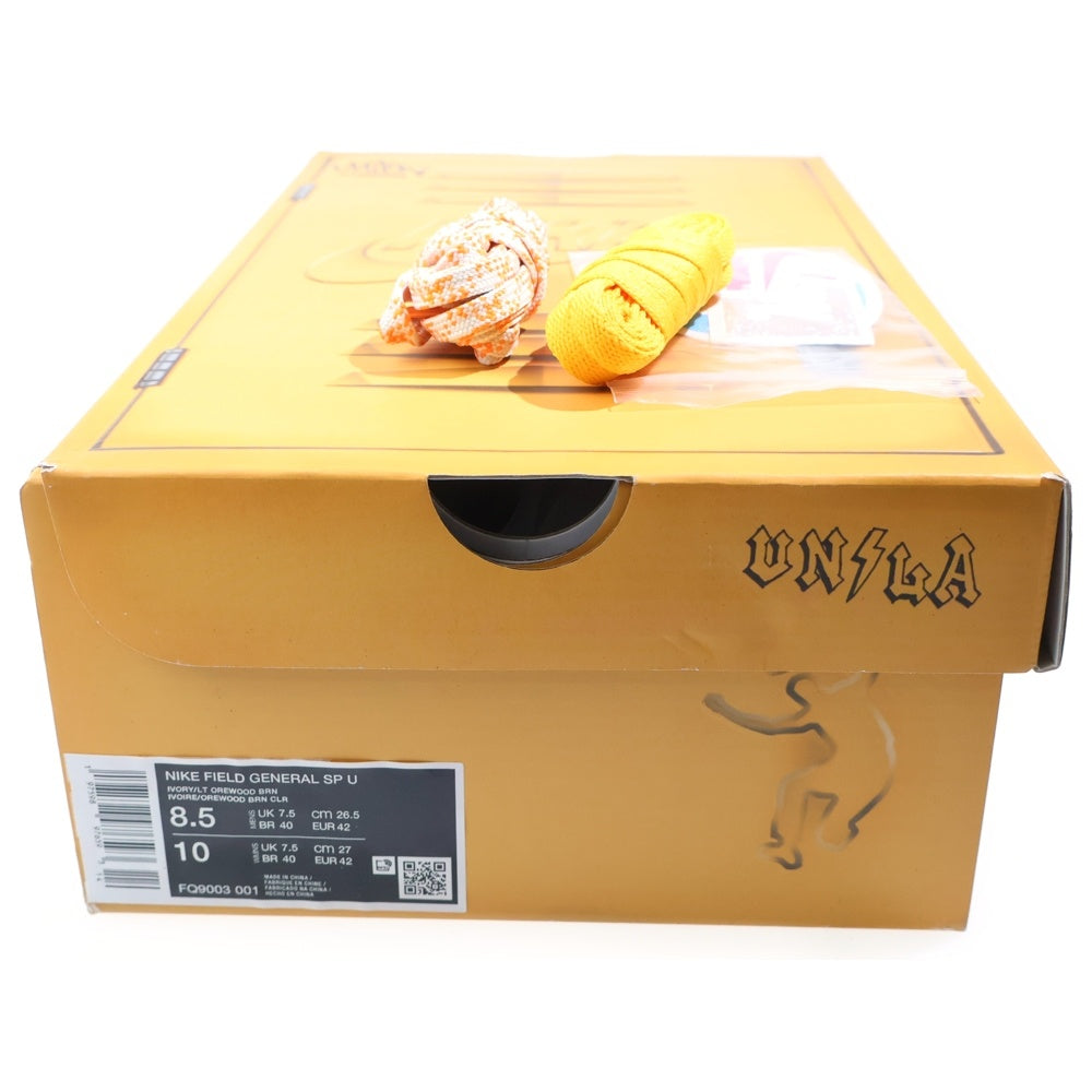 NIKE(ナイキ) ×UNION FIELD GENERAL SP FQ9003-001 ユニオン フィールド ジェネラル ローカットスニーカー オレンジ/ホワイト US8.5/26.5cm