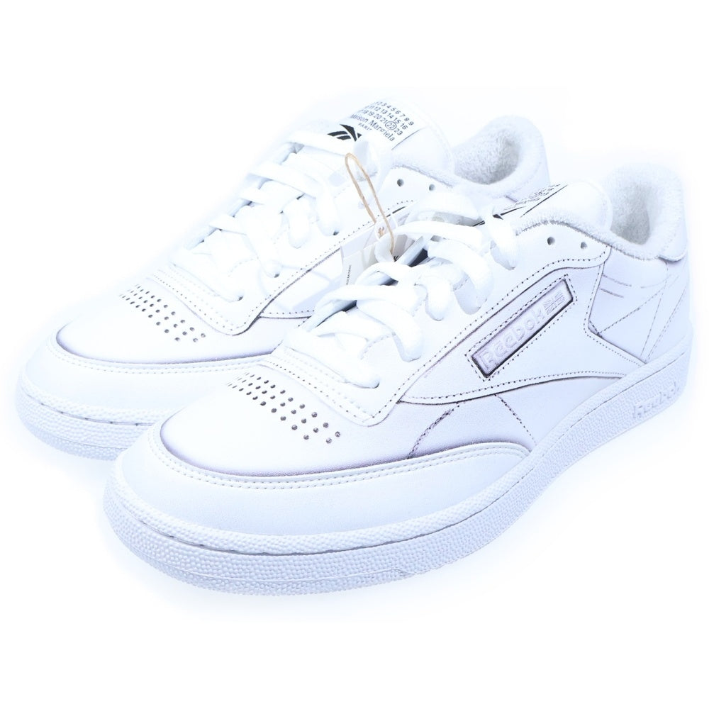 Maison Margiela(メゾンマルジェラ) ×Reebok Project 0 CC TL S57WS0405 リーボック レザー ローカットスニーカー ホワイト US9・27cm