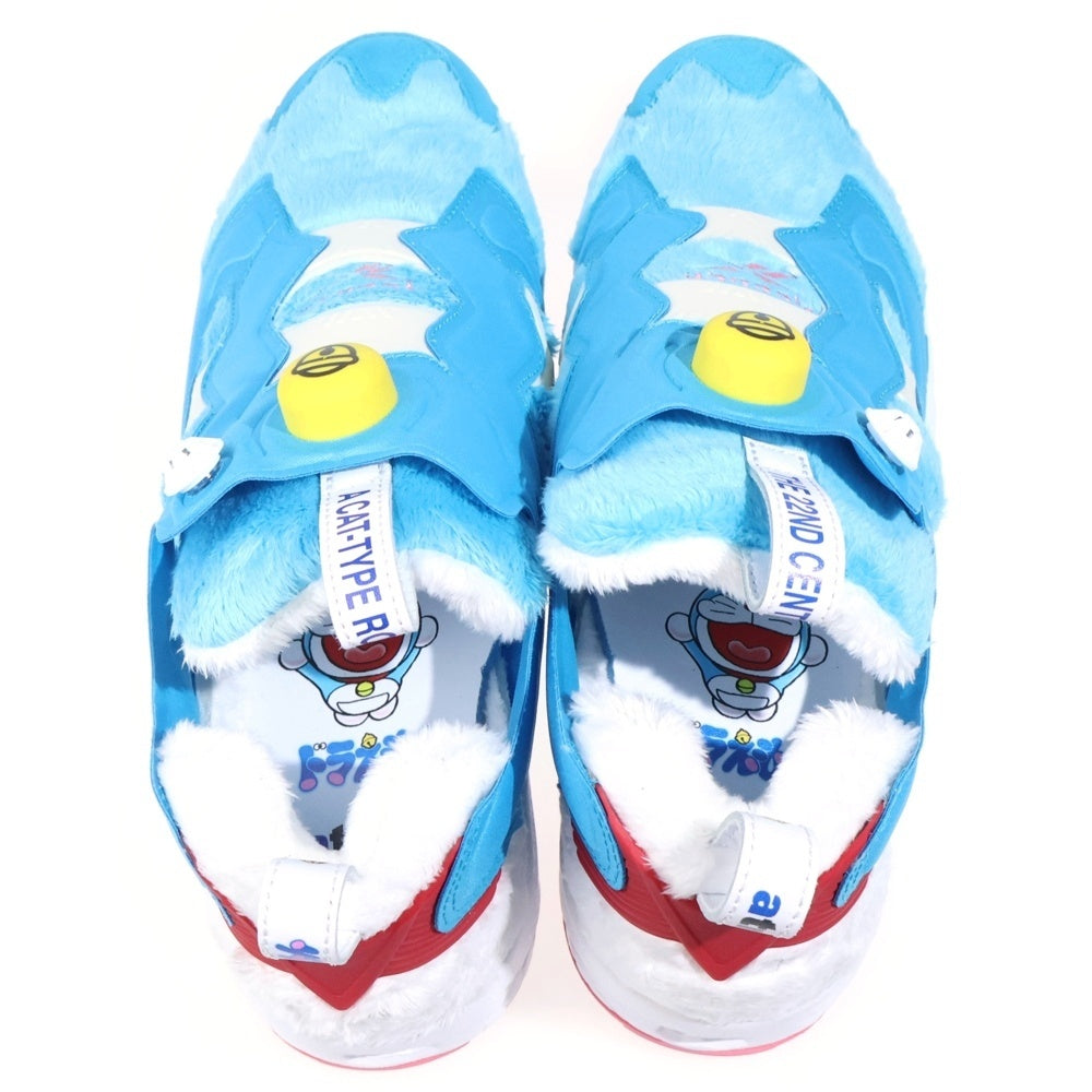 Reebok(リーボック) ×DORAEMON ×ATMOS INSTAPUMP FURY OG GV7288 ドラエモン アトモス インスタポンプフューリー ローカットスニーカー ブルー US8.5/26.5cm