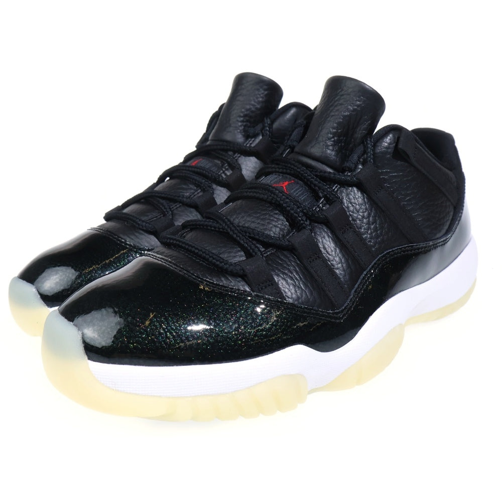 NIKE(ナイキ) AIR JORDAN11 RETRO LOW 72-10 AV2187-001 エアジョーダン11 ローカットスニーカー ブラック/ホワイト US9/27cm