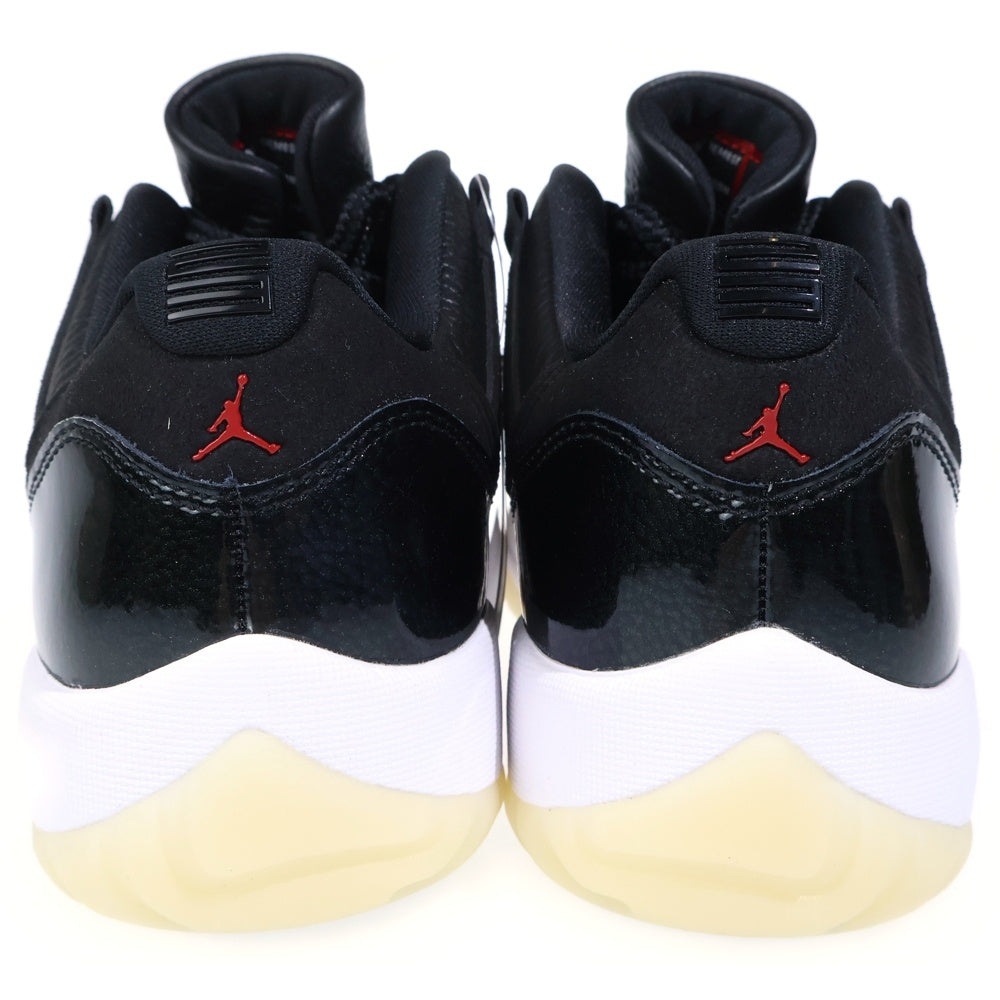 NIKE(ナイキ) AIR JORDAN11 RETRO LOW 72-10 AV2187-001 エアジョーダン11 ローカットスニーカー ブラック/ホワイト US9/27cm