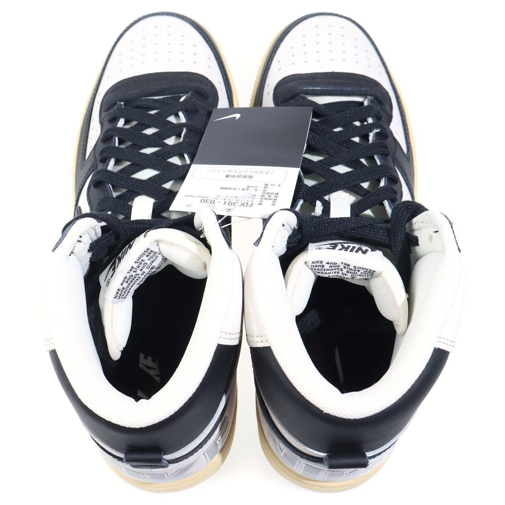 NIKE(ナイキ) ERMINATOR HIGH BLACK AND PHANTOM FD0394-030 ターミネーター ハイカットスニーカー ブラック/ホワイト US9.5/27.5cm