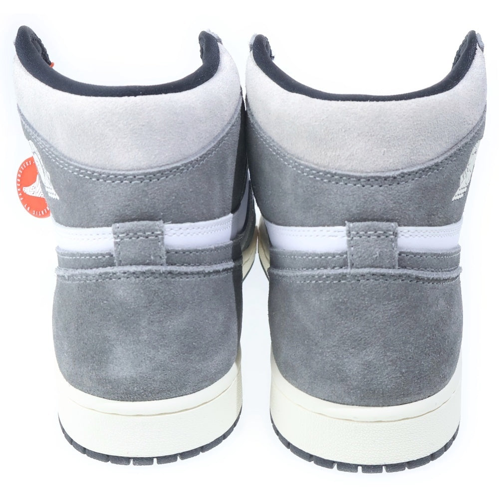 NIKE(ナイキ) AIR JORDAN 1 RETRO HIGH OG BLACK AND SMOKE GREY DZ5485-051 エアジョーダン ブラックアンドスモークグレー ハイカットスニーカー US10/28cm