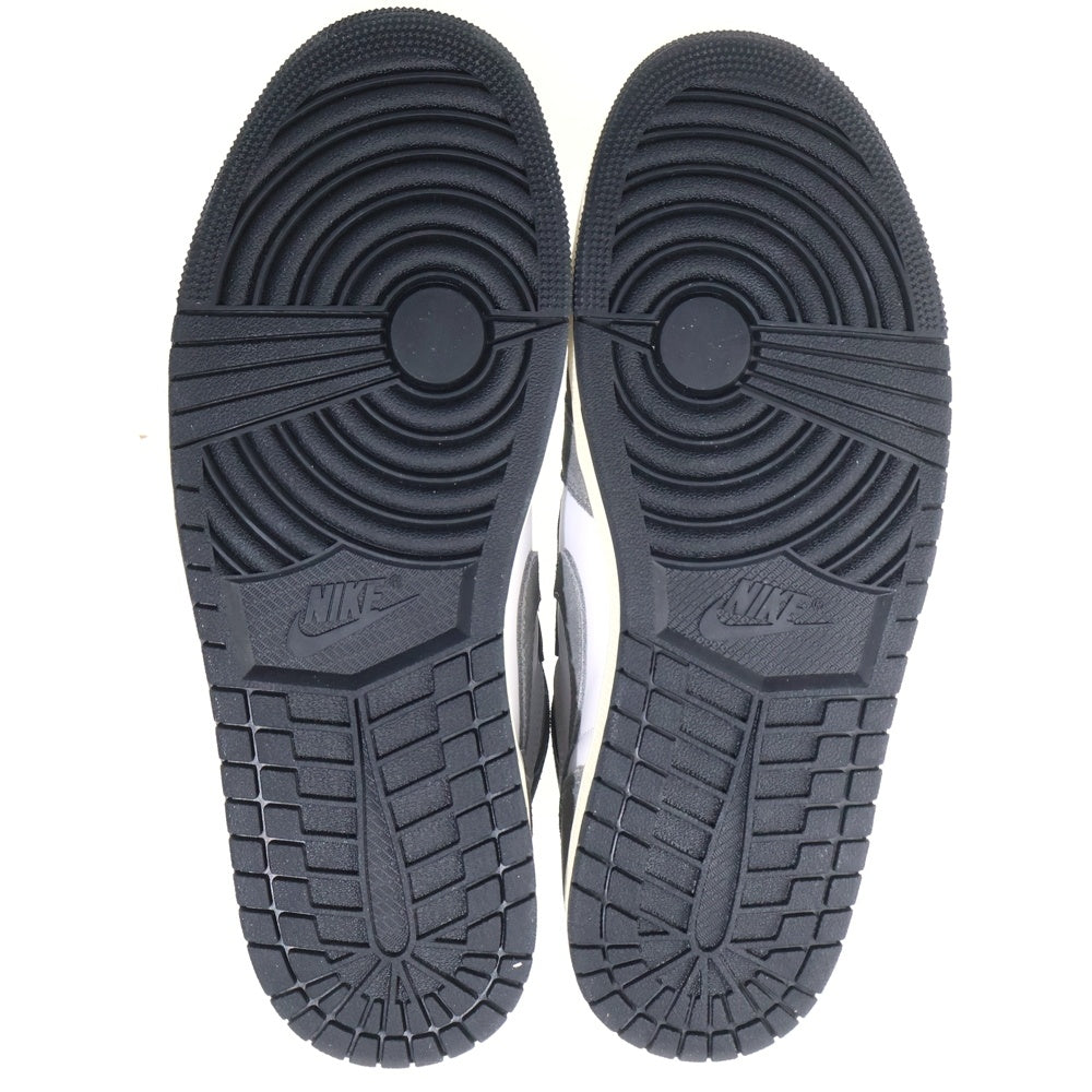NIKE(ナイキ) AIR JORDAN 1 RETRO HIGH OG BLACK AND SMOKE GREY DZ5485-051 エアジョーダン ブラックアンドスモークグレー ハイカットスニーカー US10/28cm