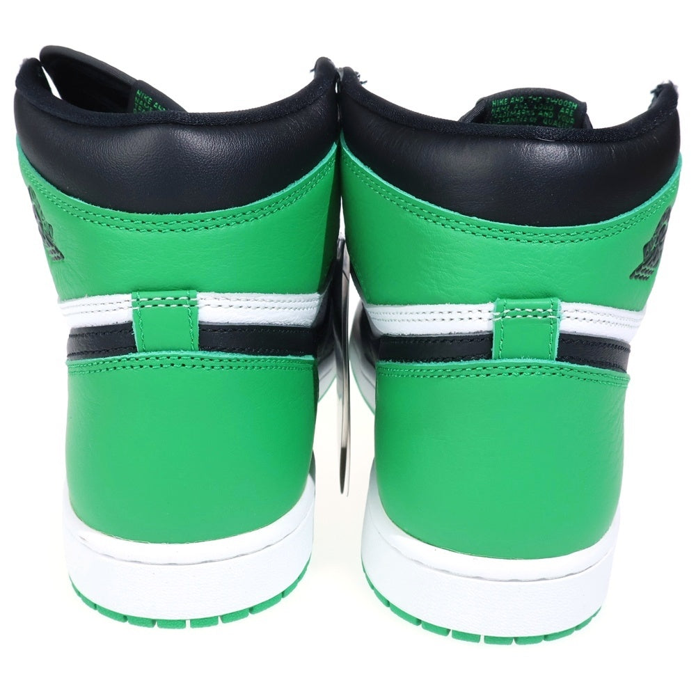 NIKE(ナイキ) AIR JORDAN 1 RETRO HIGH OG LUCKY GREEN DZ5485-031 エアジョーダン レトロ ラッキーグリーン ハイカットスニーカー ホワイト/グリーン US9/27cm