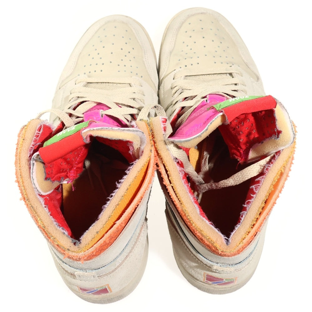 NIKE(ナイキ) AIR JORDAN 1 ZOOM AIR CMFT FB2931-288 エア ジョーダン 1 ズーム エア コンフォート ハイカットスニーカー ベージュ US9.5/27.5cm