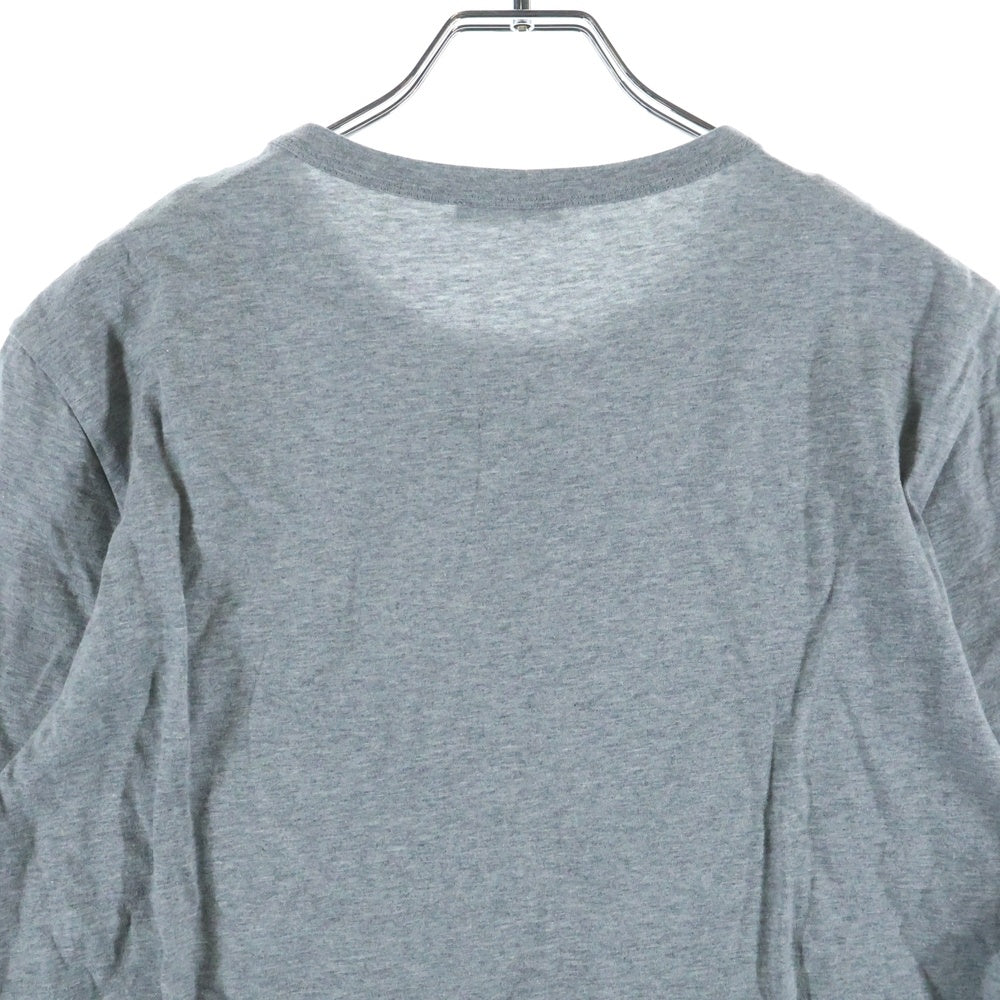 MONCLER(モンクレール) MAGLIA T-SHIRT ワッペンロゴ 半袖Tシャツ カットソー グレー E20918032500