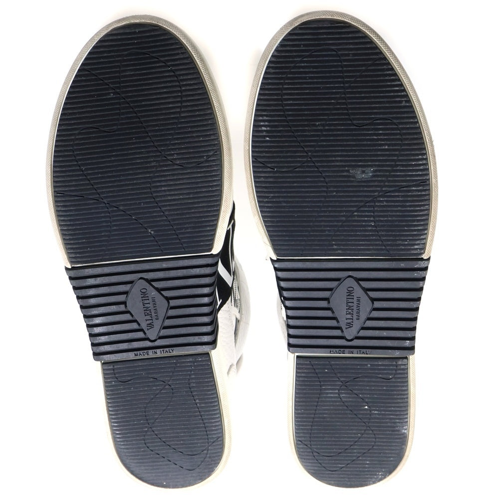 VALENTINO GARAVANI(ヴァレンチノガラヴァーニ) VLTNロゴ ハイトップスニーカー ホワイト TVE03Y2