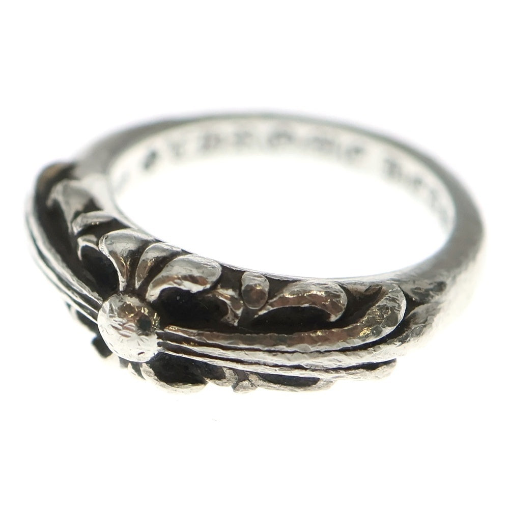 CHROME HEARTS(クロムハーツ) ベイビークラシックフローラルクロスリング シルバー BCA338