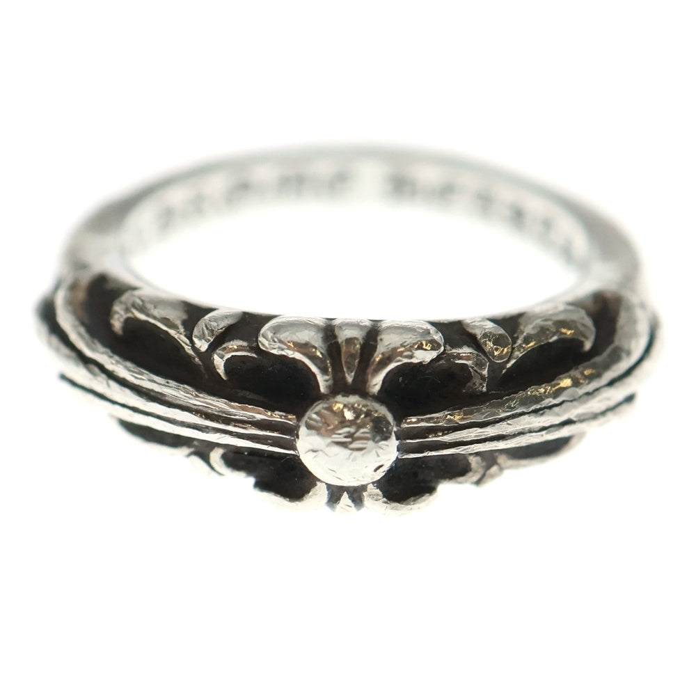 CHROME HEARTS(クロムハーツ) ベイビークラシックフローラルクロスリング シルバー BCA338