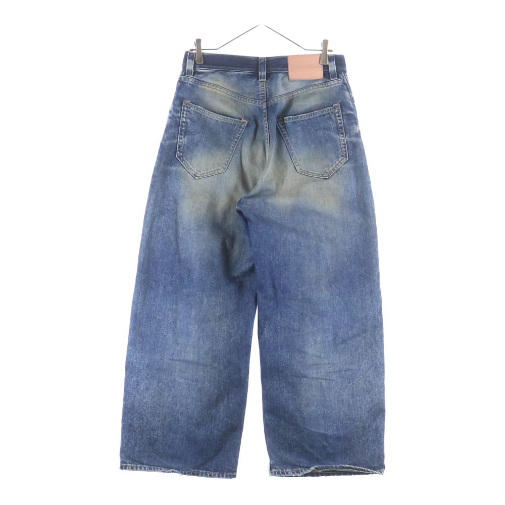 Acne Studios(アクネ ストゥディオズ) 2023 U Rocka ルーズフィットジーンズ デニムパンツ インディゴ C00094