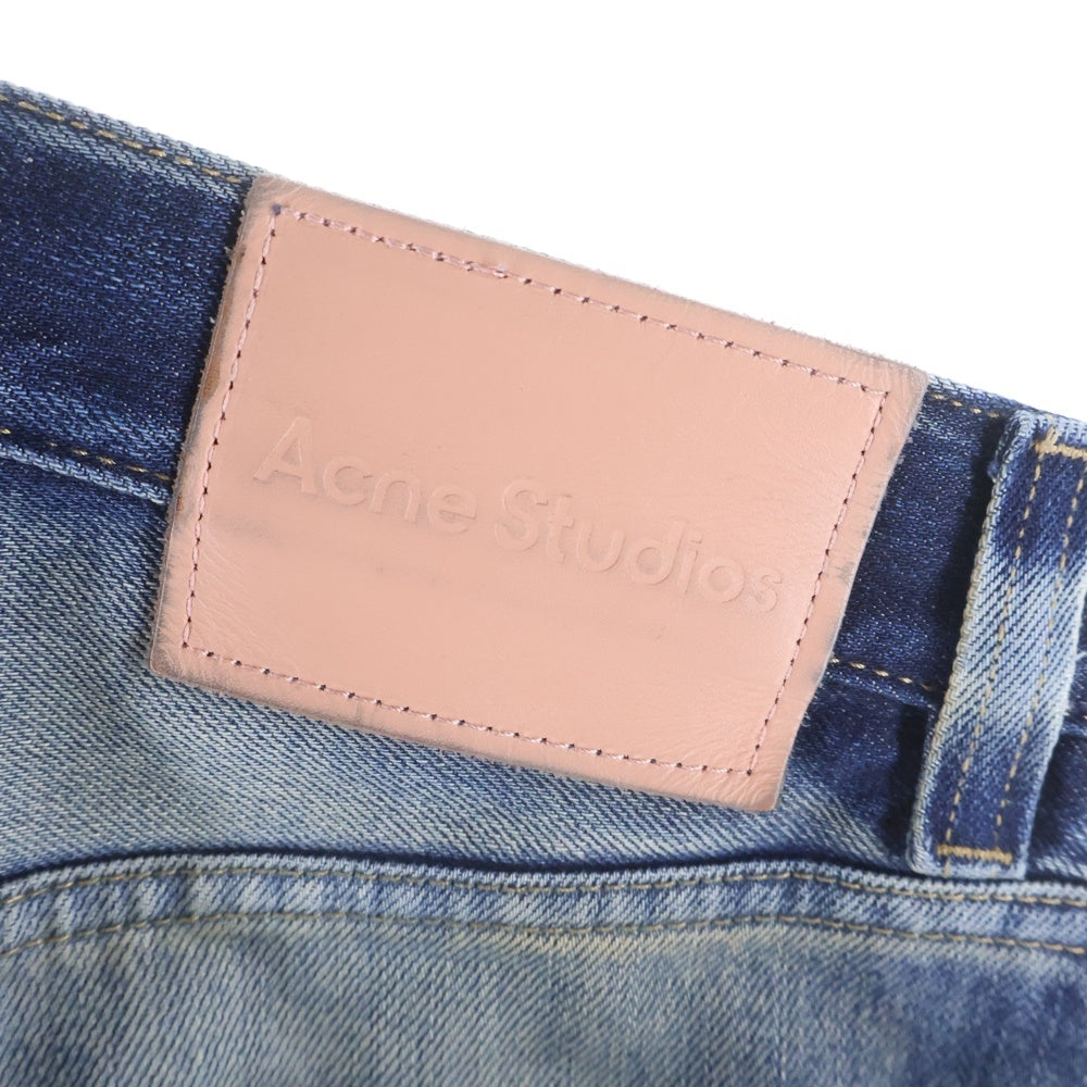 Acne Studios(アクネ ストゥディオズ) 2023 U Rocka ルーズフィットジーンズ デニムパンツ インディゴ C00094