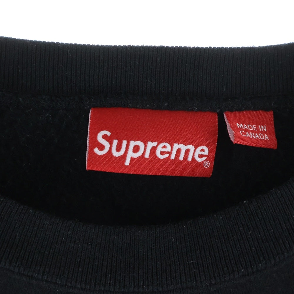 SUPREME(シュプリーム) 22AW Box Logo Crewneck ボックスロゴ クルーネック 長袖スウェット トレーナー ブラック