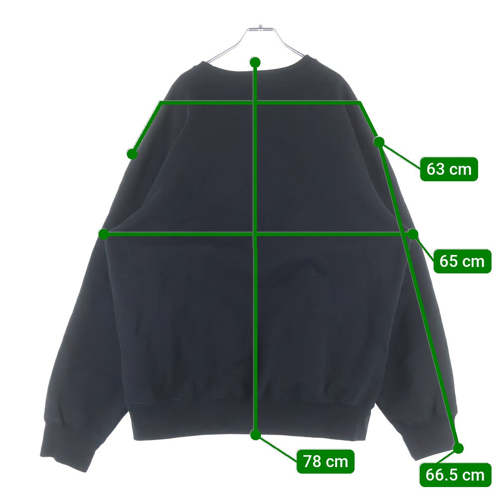 SUPREME(シュプリーム) 22AW Box Logo Crewneck ボックスロゴ クルーネック 長袖スウェット トレーナー ブラック