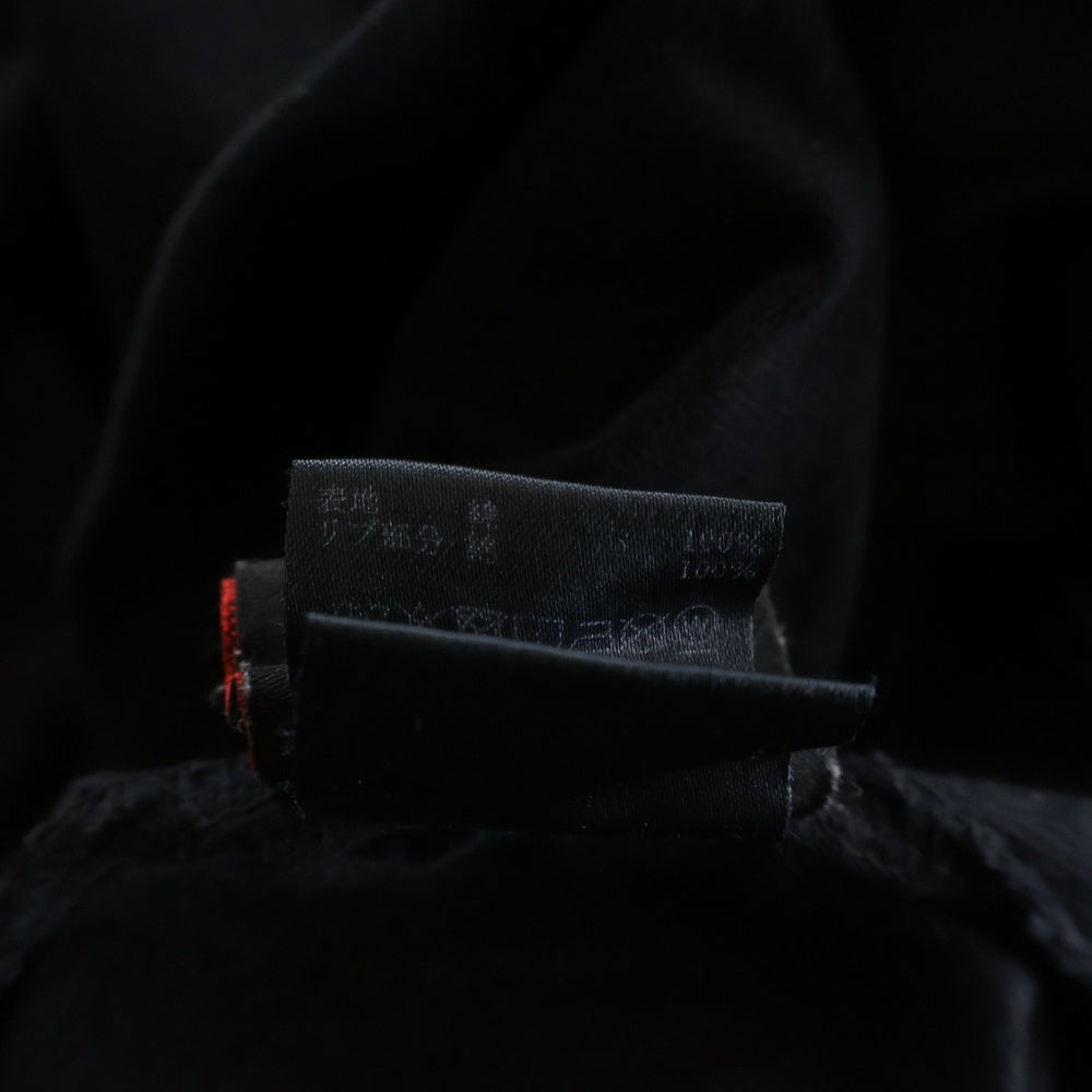 cvtvlist(カタリスト) CTLS Buskets Longsleeve Tee バスケット 刺繍デザインバックプリント クルーネックロングスリーブ長袖Tシャツカットソー ブラック