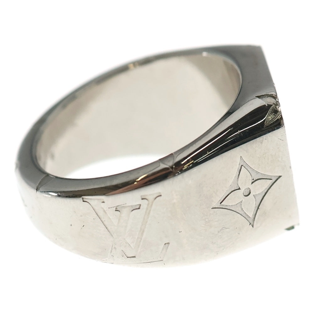 LOUIS VUITTON(ルイヴィトン) シグネットリング モノグラム 指輪 シルバー M62487 レディース