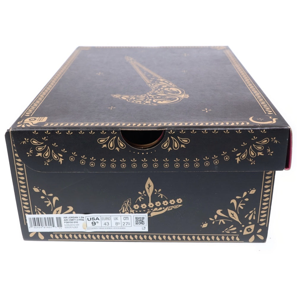 NIKE(ナイキ) Air Jordan 1 High Zoom CMFT 2 Dia De Muertos FQ8155-010 エアジョーダン1 ハイ ズーム CMFT 2 ディア デ ムエルトス ブラック/グレー 27.5cm/US9.5