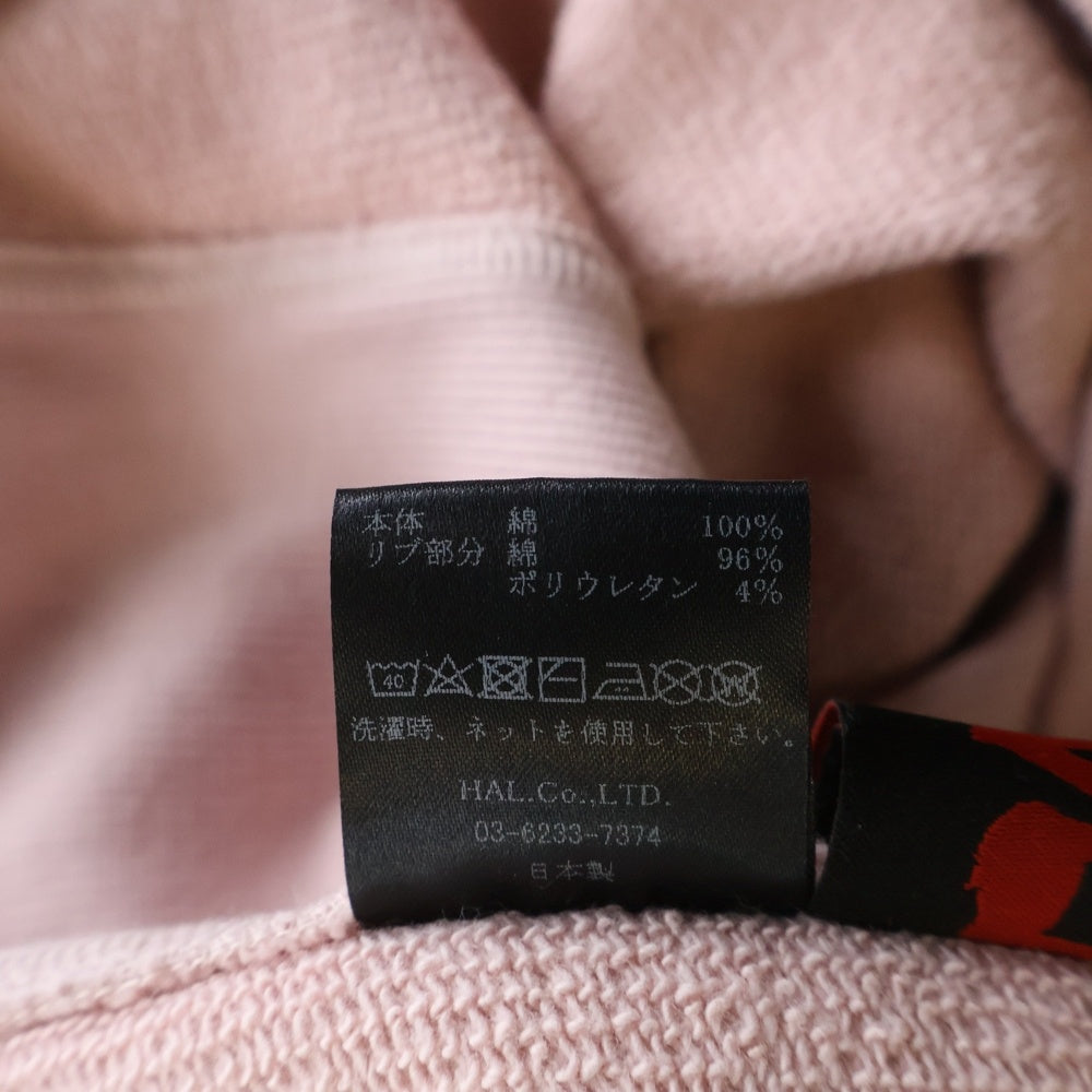 cvtvlist(カタリスト) 23AW ロゴジップアップフーディー 刺繍 パーカー ピンク 2301110301