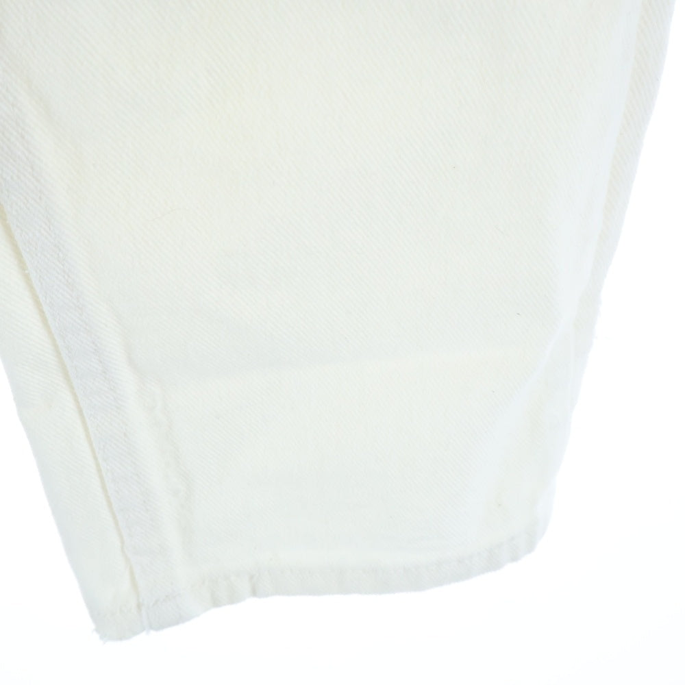 EMPORIO ARMANI(エンポリオアルマーニ) 22AW ダメージスリムフィットデニムパンツ ホワイト 6L1J75 1NMBZ