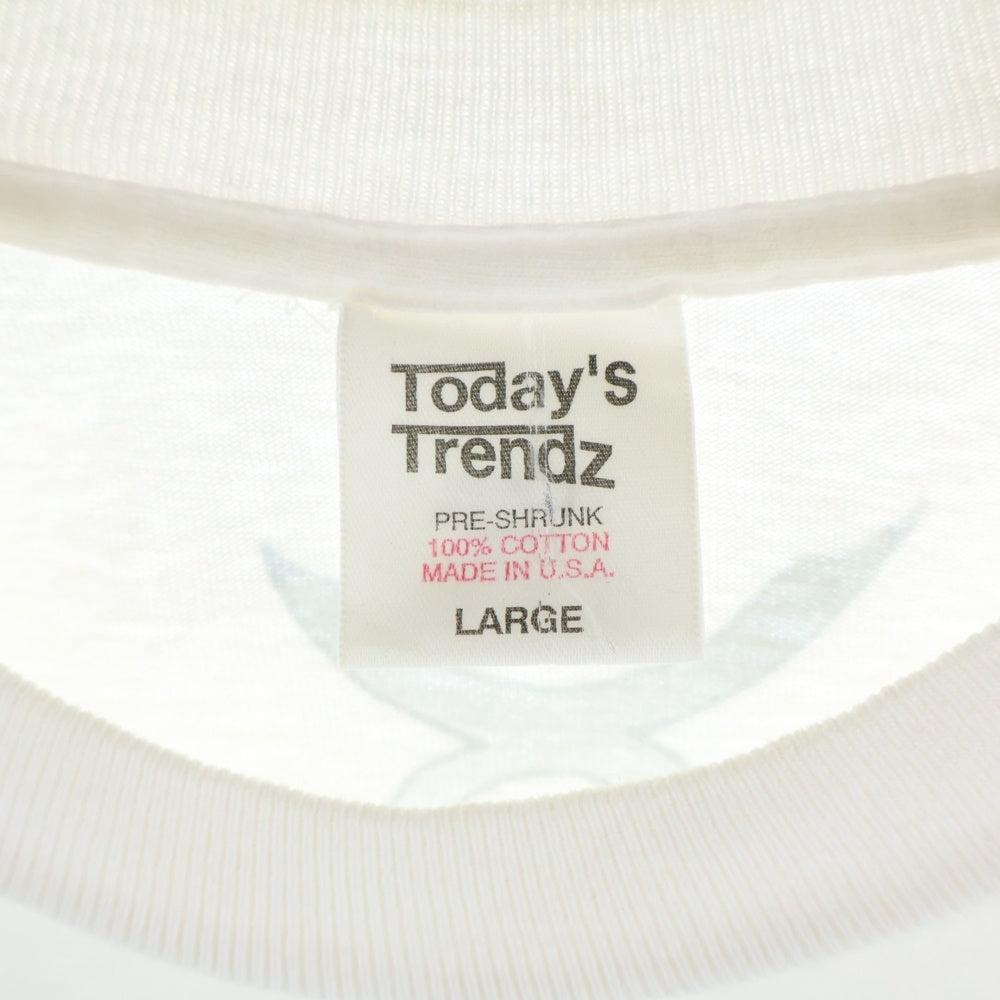 VINTAGE(ヴィンテージ) 90s DENNIS RODMAN TATTOO L/S デニス ロッドマン タトゥー ロンT 長袖カットソー ホワイト