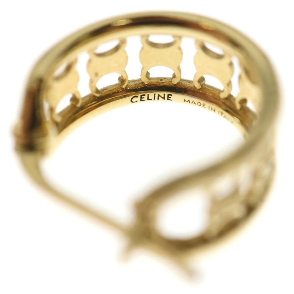 CELINE(セリーヌ) トリオンフ フープピアス ゴールド 片耳のみ