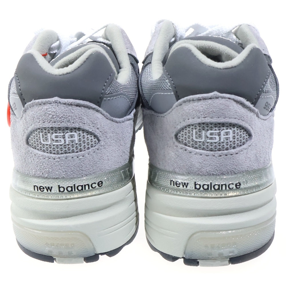 New Balance(ニューバランス) U992GY 2025 USA製 メッシュ ローカットスニーカー US8/26cm グレー