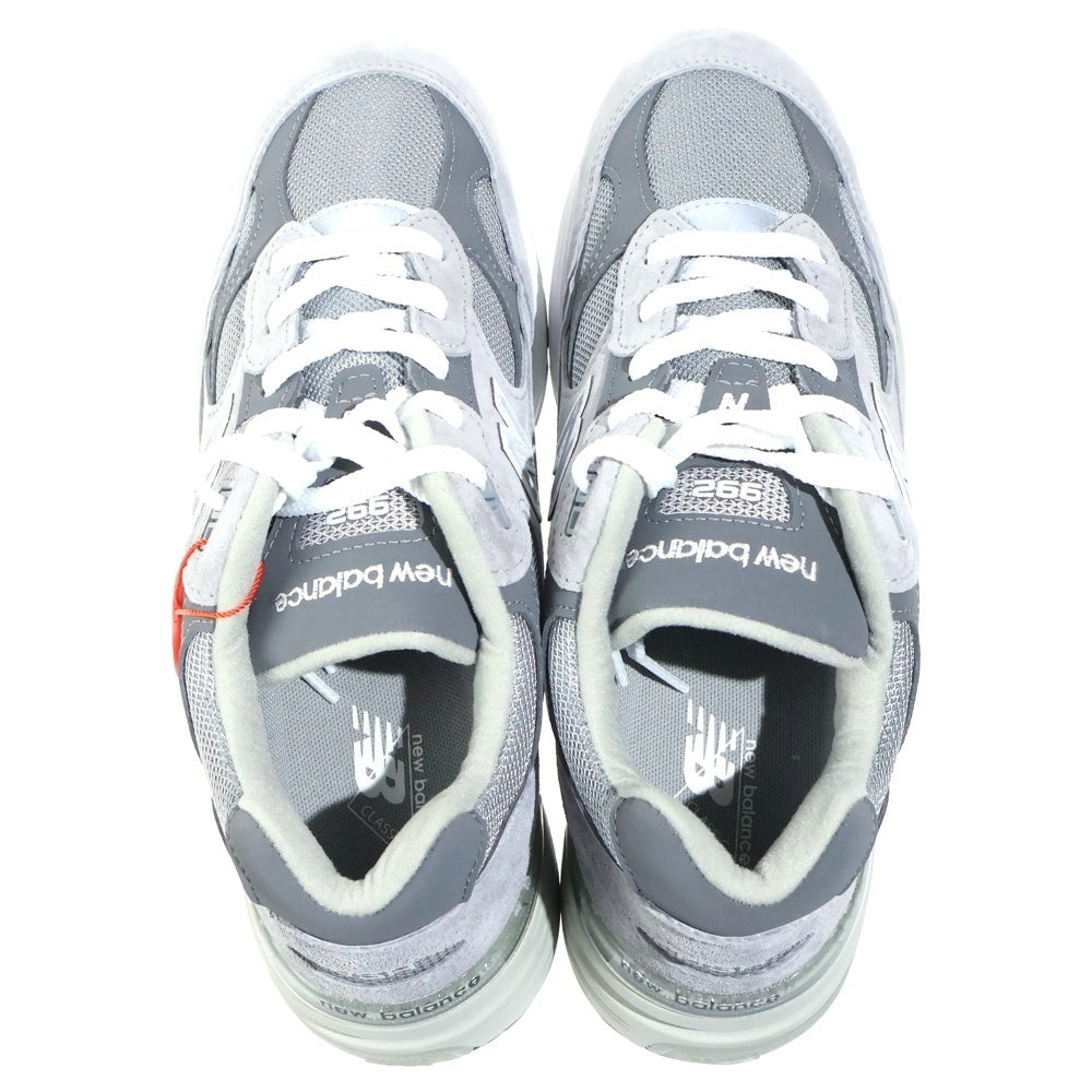 New Balance(ニューバランス) U992GY 2025 USA製 メッシュ ローカットスニーカー US8/26cm グレー