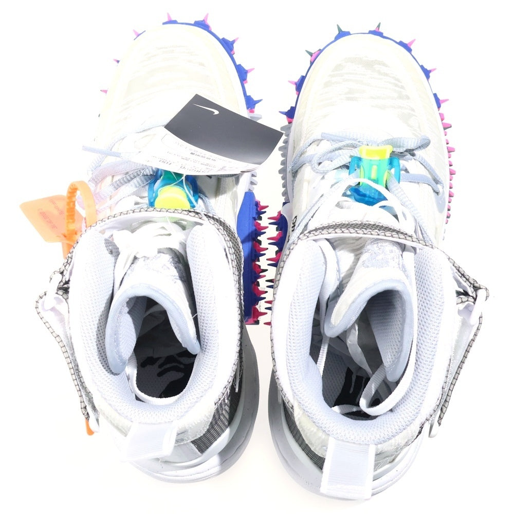 NIKE(ナイキ) ×OFF-WHITE AIR FORCE 1 MID SP DO6290-100 オフホワイト エアフォース1 ミッドカットスニーカー ホワイト US8/26cm