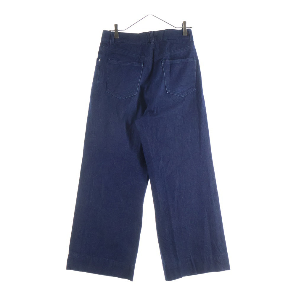 JOHN LAWRENCE SULLIVAN(ジョンローレンスサリバン) Rigid Denim Wide Pants リジッドデニムワイドパンツ スタック入りトラウザー インディゴ JLS-02-16