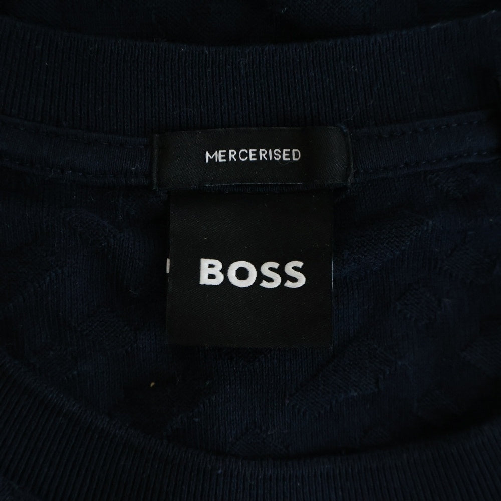 BOSS(ボス) H-THOMPSON-80 レギュラーフィット 半袖Tシャツ ネイビー