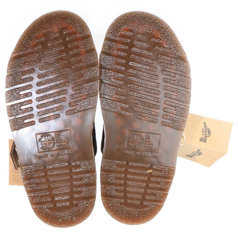 Dr.Martens(ドクターマーチン) SUEDE SLIDE SANDALS スエード スライド サンダル レディース ブラウン 30734201