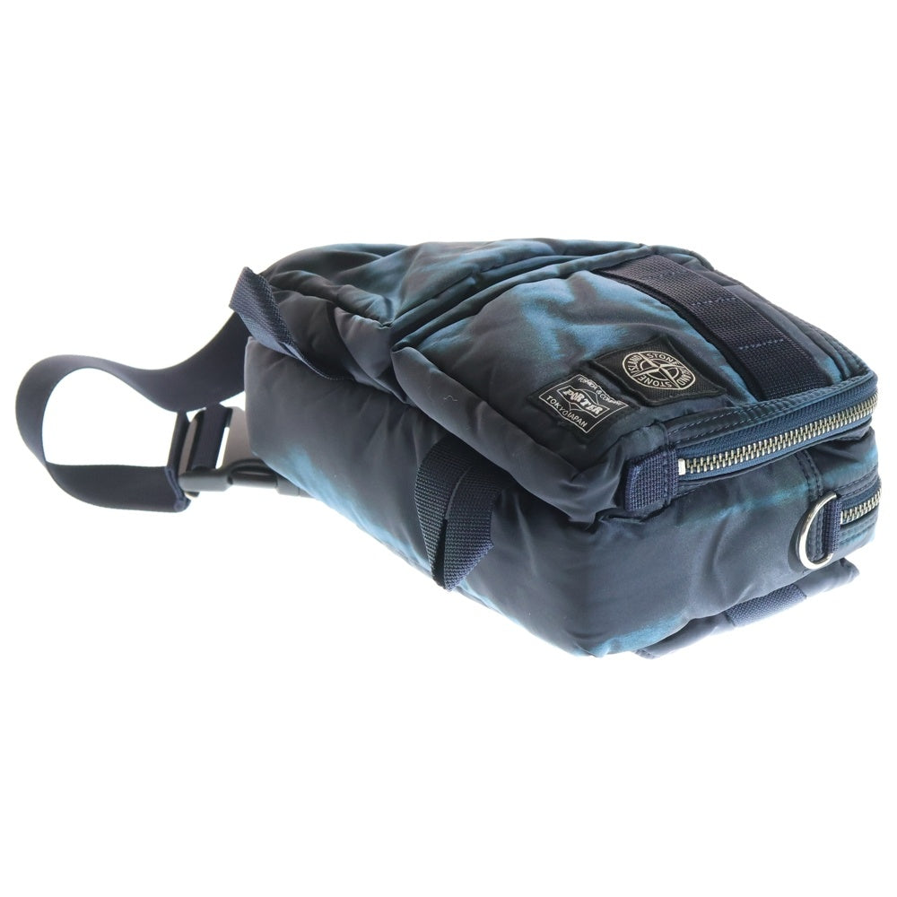 STONE ISLAND(ストーンアイランド) ×PORTER CROSS BODY BAG ポーター 吉田カバン ナイロン クロスボディバッグ マルチカラー K2S259200004