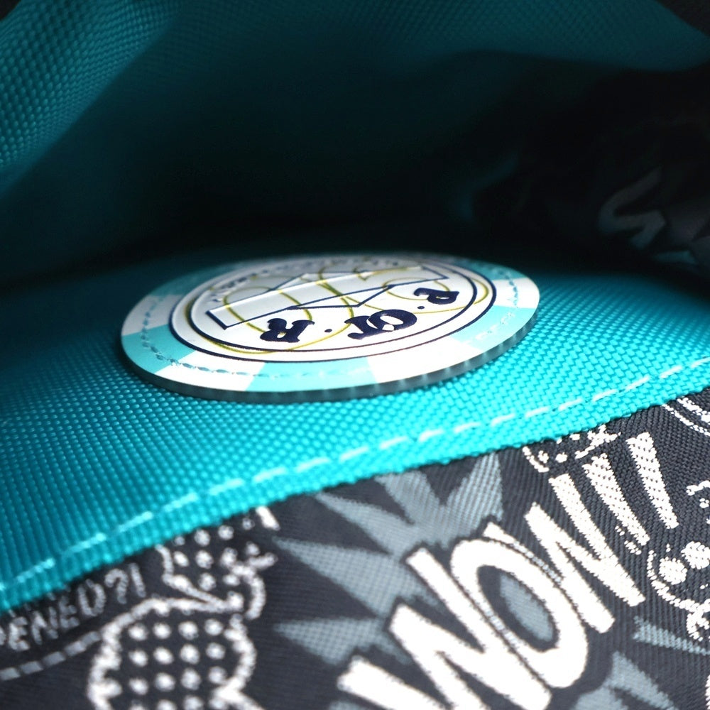 HYSTERIC GLAMOUR(ヒステリックグラマー) ×PORTER WALLET ポーター 吉田カバン 総柄ロゴ ミニウォレット 財布 ブラック レディース