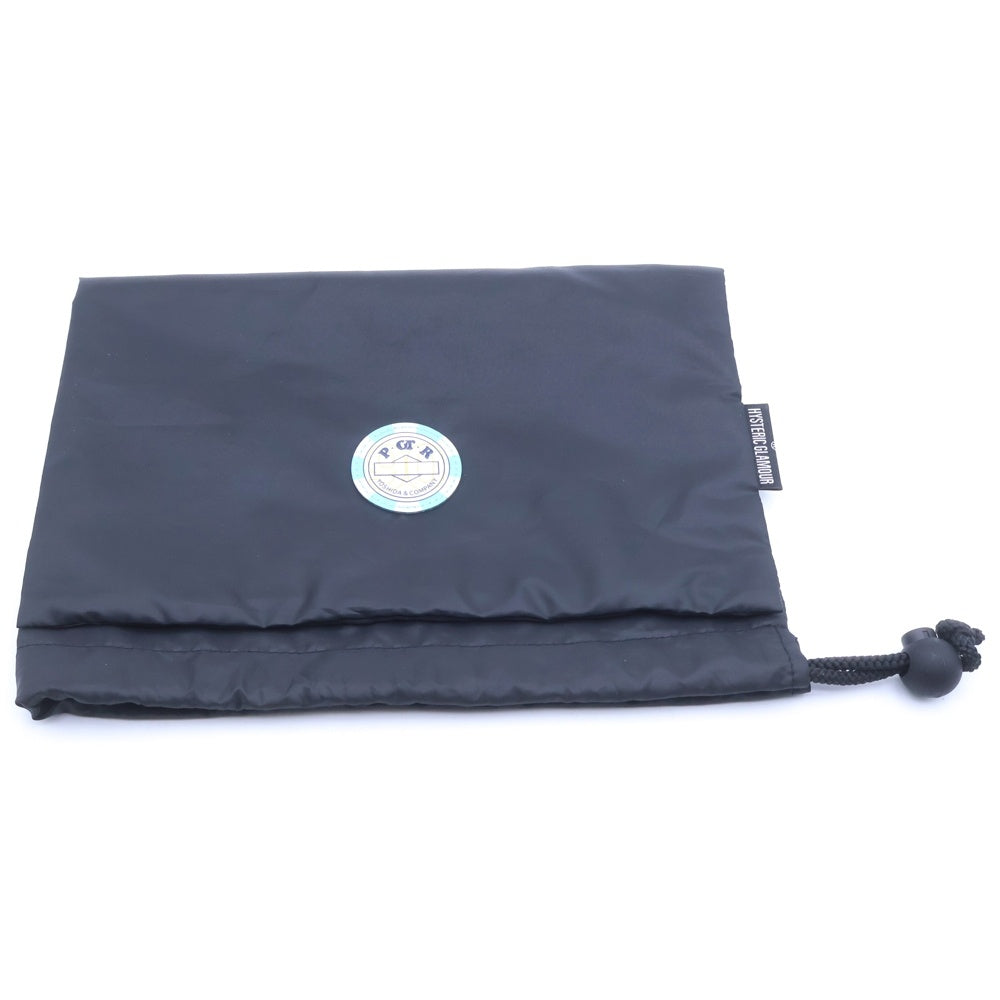 HYSTERIC GLAMOUR(ヒステリックグラマー) ×PORTER WALLET ポーター 吉田カバン 総柄ロゴ ミニウォレット 財布 ブラック レディース