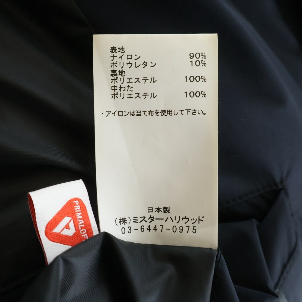 N.HOOLYWOOD(エヌハリウッド) SHORT BLOUSON ナイロン ジップアップ ブルゾン ジャケット ブラック 2222-BL02-001