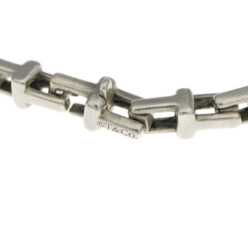 TIFFANY & Co.(ティファニー) Tナロー チェーン ブレスレット シルバー 7inch