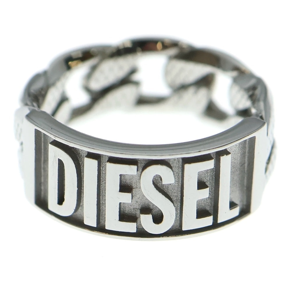 DIESEL(ディーゼル) ロゴリング 指輪 ステンレス DX1347040