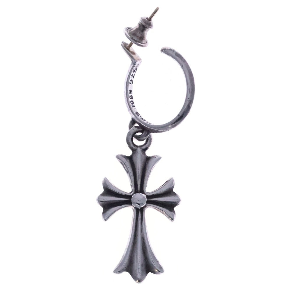 CHROME HEARTS(クロムハーツ) TINY CH CROSS タイニーCHクロス フープピアス シルバー BCA115