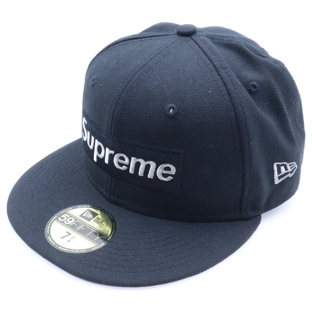 NEW ERA(ニューエラ) 20SS ×NEW ERA 59FIFTY $1M Metallic Box Logo ニューエラ ミリオンダラー ボックスロゴ キャップ 帽子 ブラック