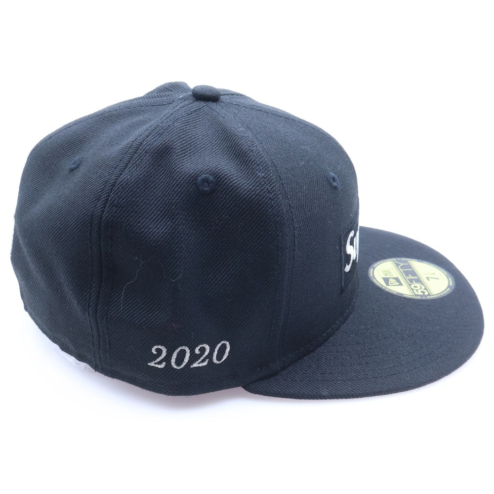 NEW ERA(ニューエラ) 20SS ×NEW ERA 59FIFTY $1M Metallic Box Logo ニューエラ ミリオンダラー ボックスロゴ キャップ 帽子 ブラック