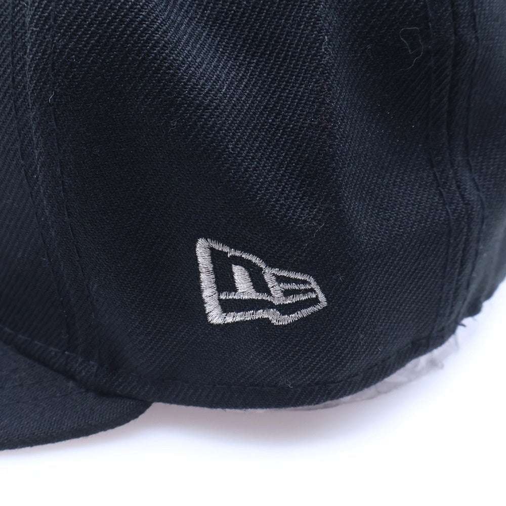 NEW ERA(ニューエラ) 20SS ×NEW ERA 59FIFTY $1M Metallic Box Logo ニューエラ ミリオンダラー ボックスロゴ キャップ 帽子 ブラック