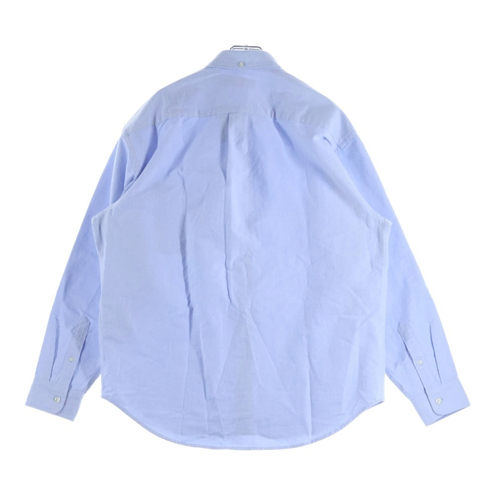 SUPREME(シュプリーム) 25AW Loose Fit Flannel Oxford Shirt ルーズフィット チェックフランネル 長袖オックスフォードシャツ ブルー