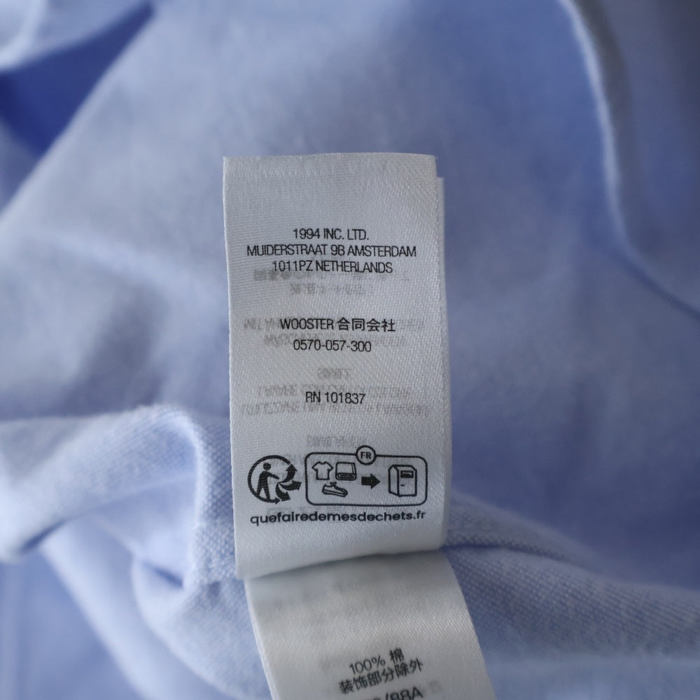 SUPREME(シュプリーム) 25AW Loose Fit Flannel Oxford Shirt ルーズフィット チェックフランネル 長袖オックスフォードシャツ ブルー