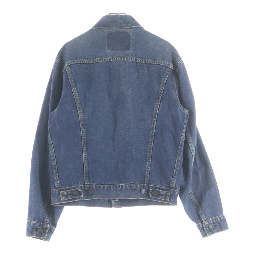 Levi's(リーバイス) 90S VINTAGE ヴィンテージ 復刻 3nd 日本製 BIG E 両面ダブ デニム トラッカー ジャケット インディゴ 71557‐0214