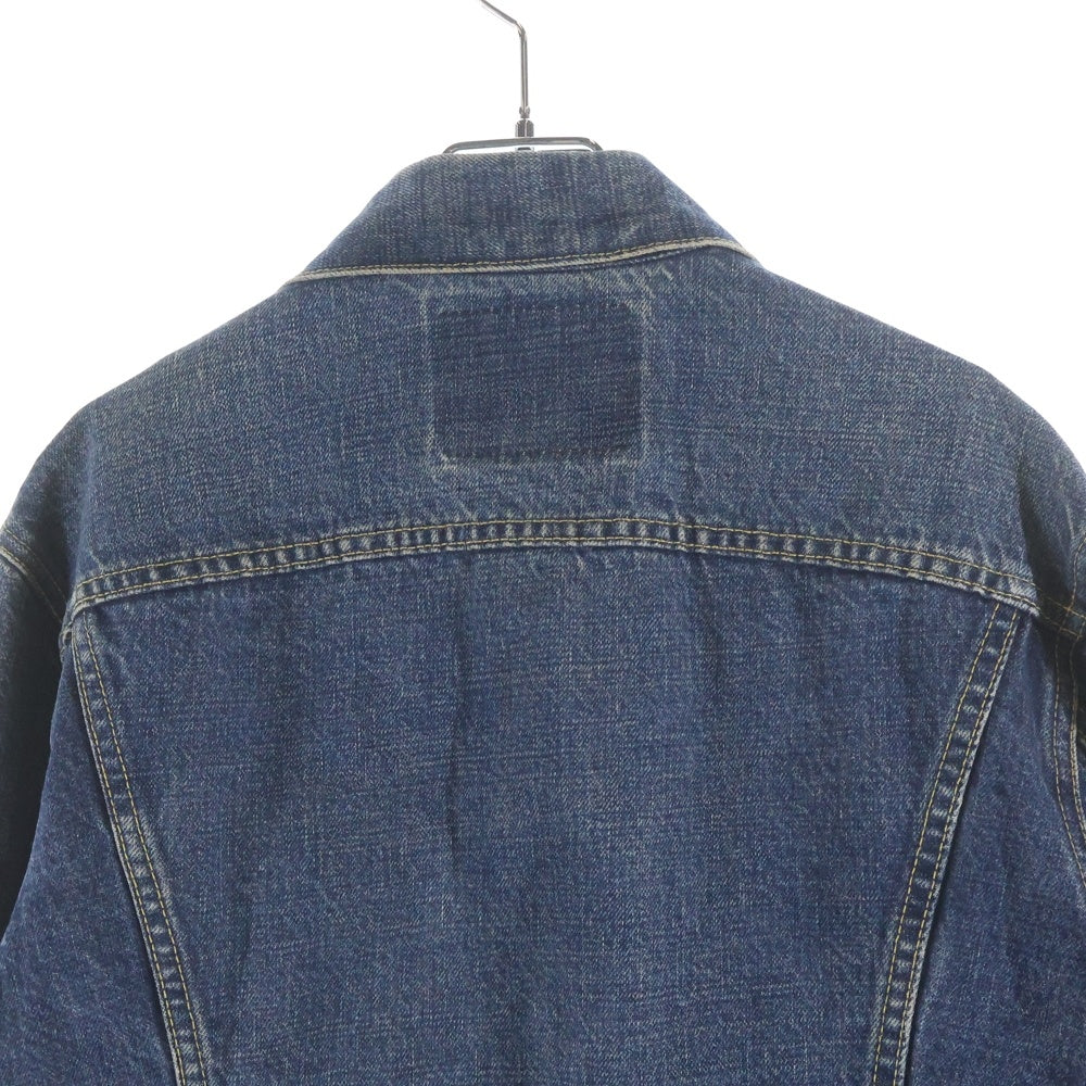 Levi's(リーバイス) 90S VINTAGE ヴィンテージ 復刻 3nd 日本製 BIG E 両面ダブ デニム トラッカー ジャケット インディゴ 71557‐0214