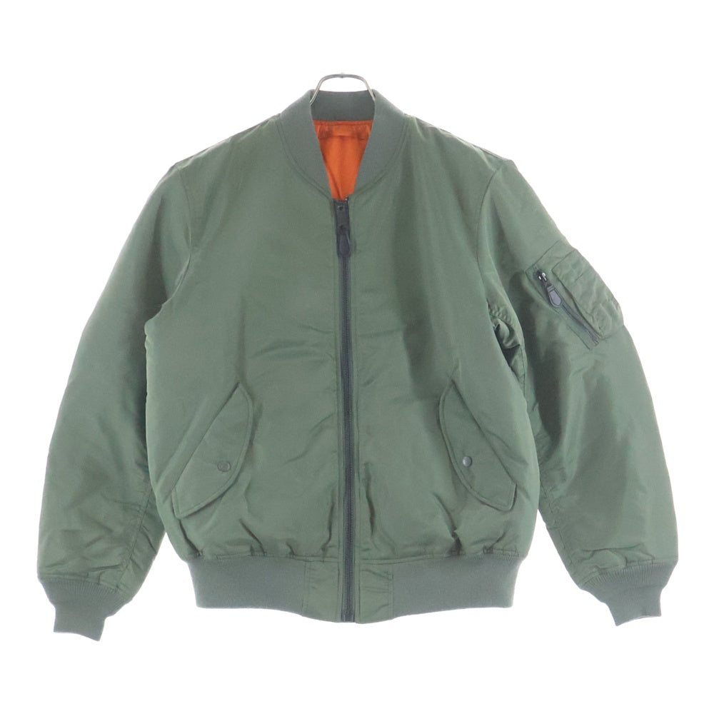 AVIREX(アヴィレックス) COMMERCIAL LOGO MA-1 JACKET コマーシャルロゴ ボンバージャケット グリーン 783-5952036