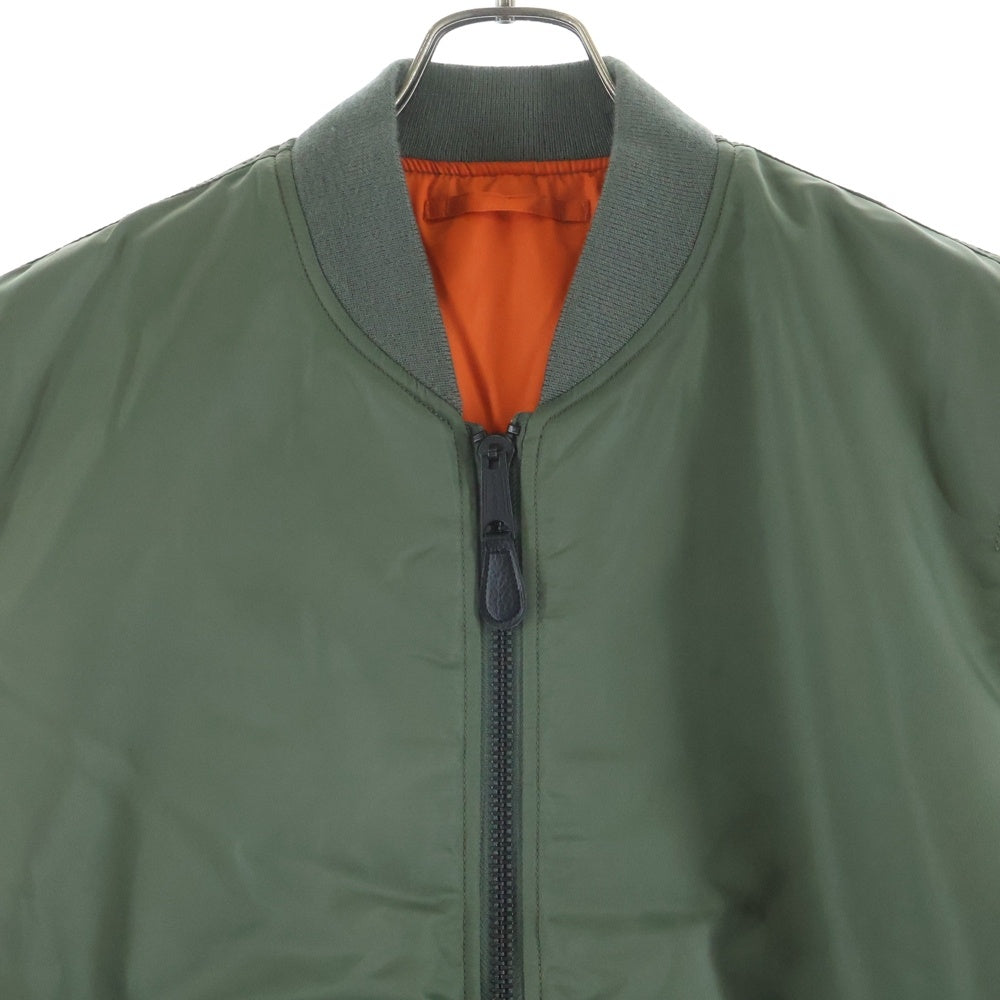 AVIREX(アヴィレックス) COMMERCIAL LOGO MA-1 JACKET コマーシャルロゴ ボンバージャケット グリーン 783-5952036