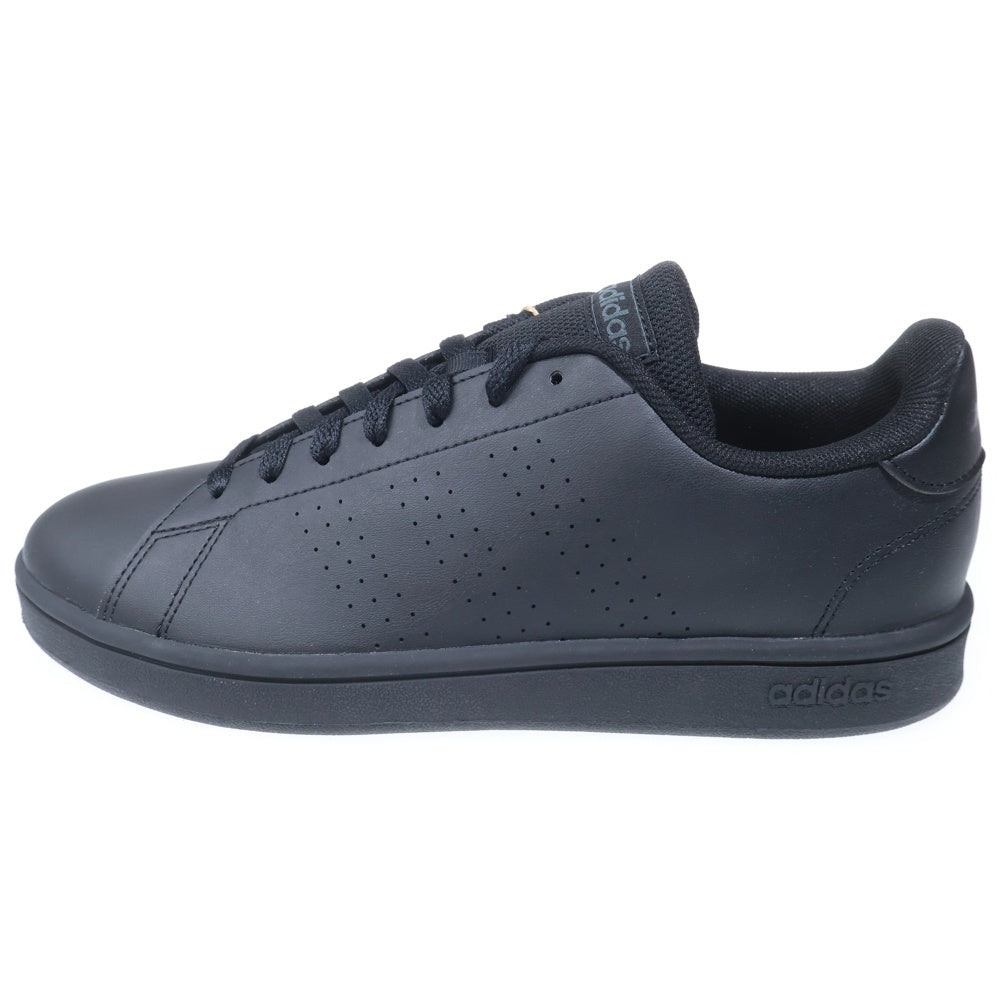adidas(アディダス) ADVANCOURT BASE アドバンコート ローカットスニーカー シューズ ブラック US7.5/25.5cm GW9284