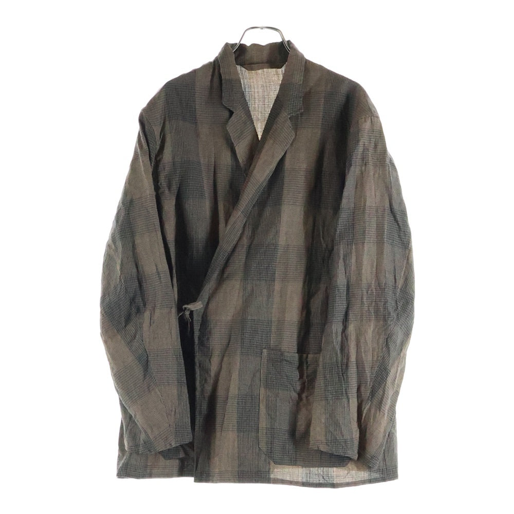 COMOLI(コモリ) 17AW ウールラミーチェックジャケット L03-01004
